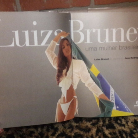 Luiza Brunet Sexy Fashion Famous Model Hardcover Fashion Book El Libro RARE HTF - Picture 7 of 8